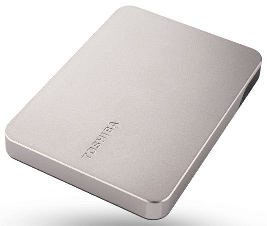 TOSHIBA HDD ESTERNO 4TB CANVIO FLEX SILVER