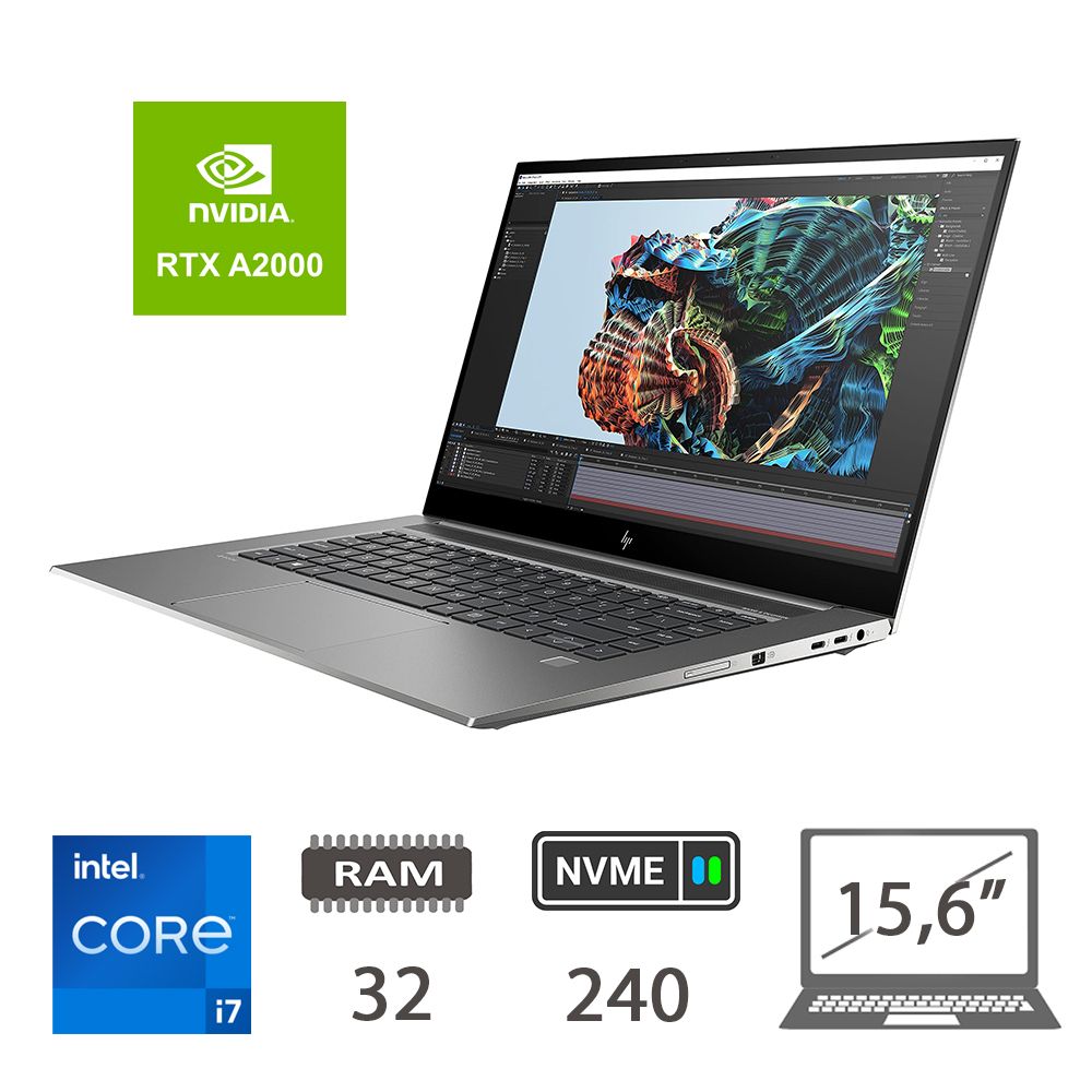 HP ZBOOK ST 15 G8 I7-11850H/32/NVME256/A2000/W11P