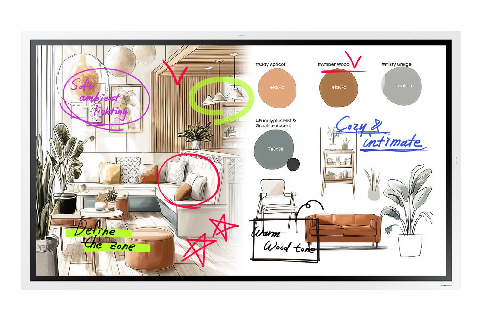 FLIP DISPLAY 55 450 cd/m2 no stand