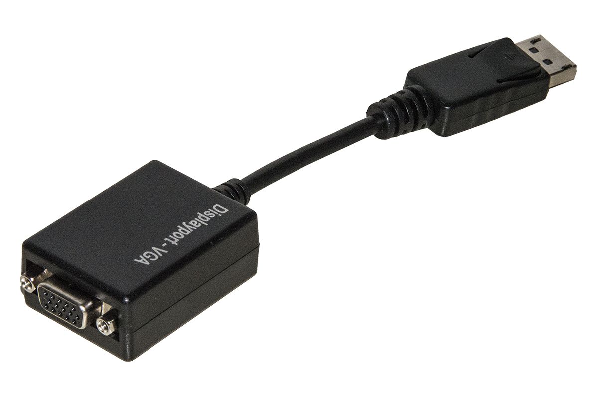 ADATTATORE DISPLAYPORT MASCHIO A VGA FEMM CM 15