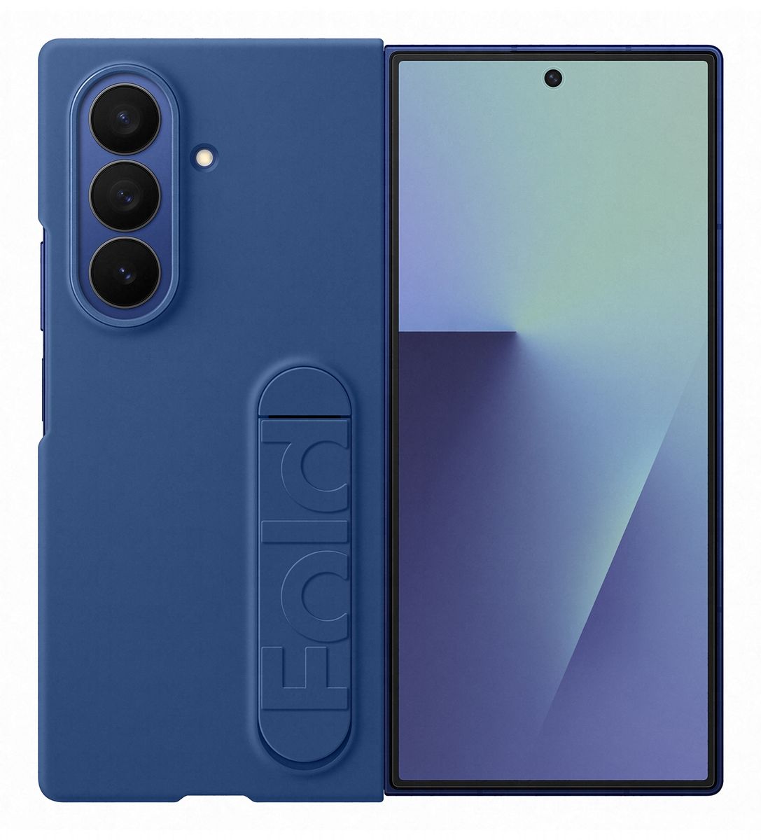GALAXY Z FOLD7 SILICONE CASE BLUE