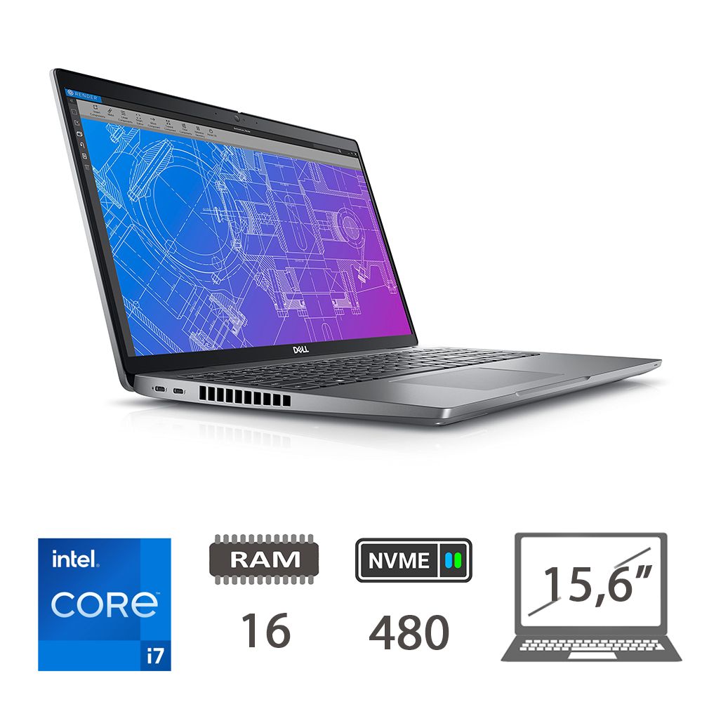 DELL 3570 - I7-1255U/16/NVME512/T550/15,6/W11P/2Y