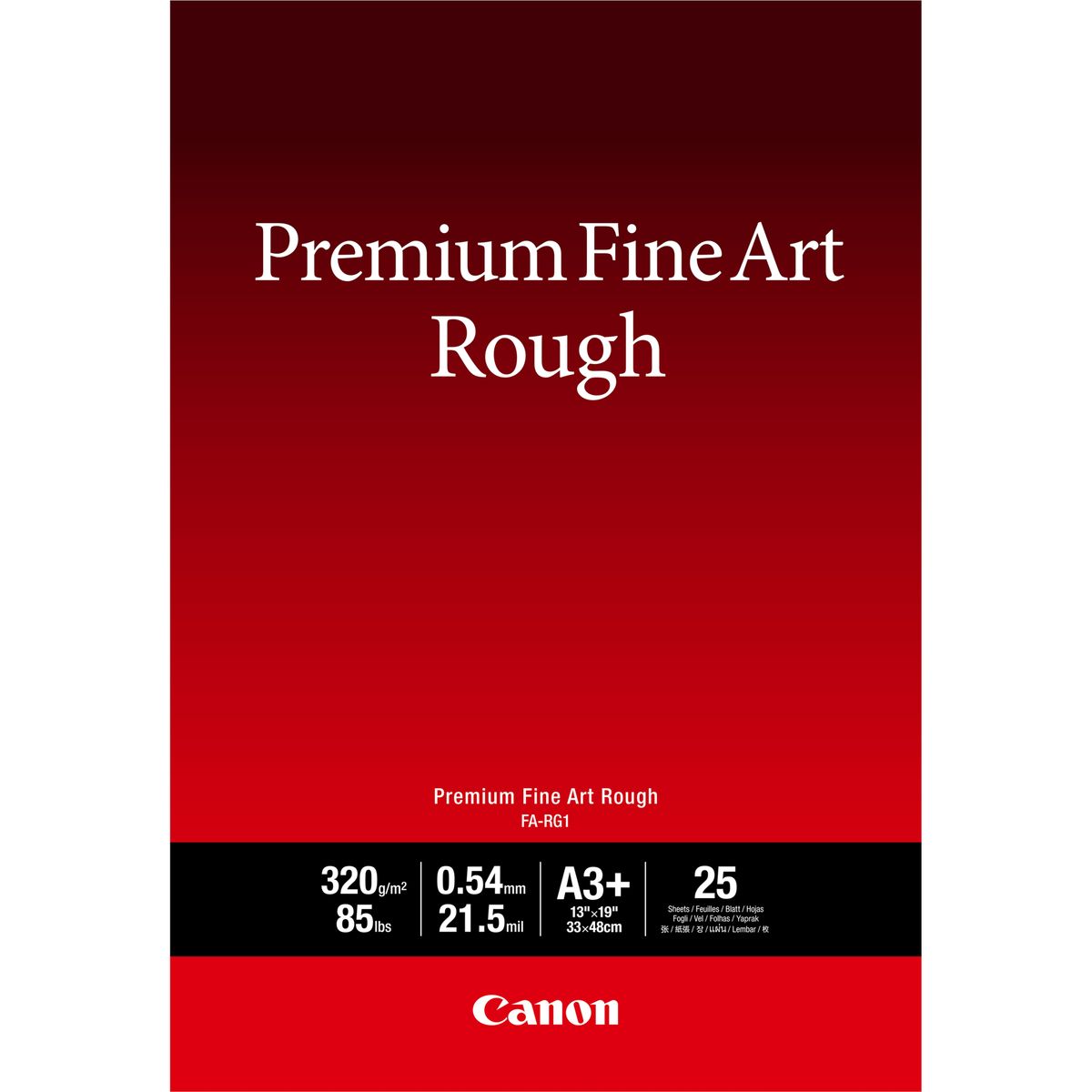 CARTA A3 PREMIUM FINE ART  ROUGH  320  GR.  CONFE