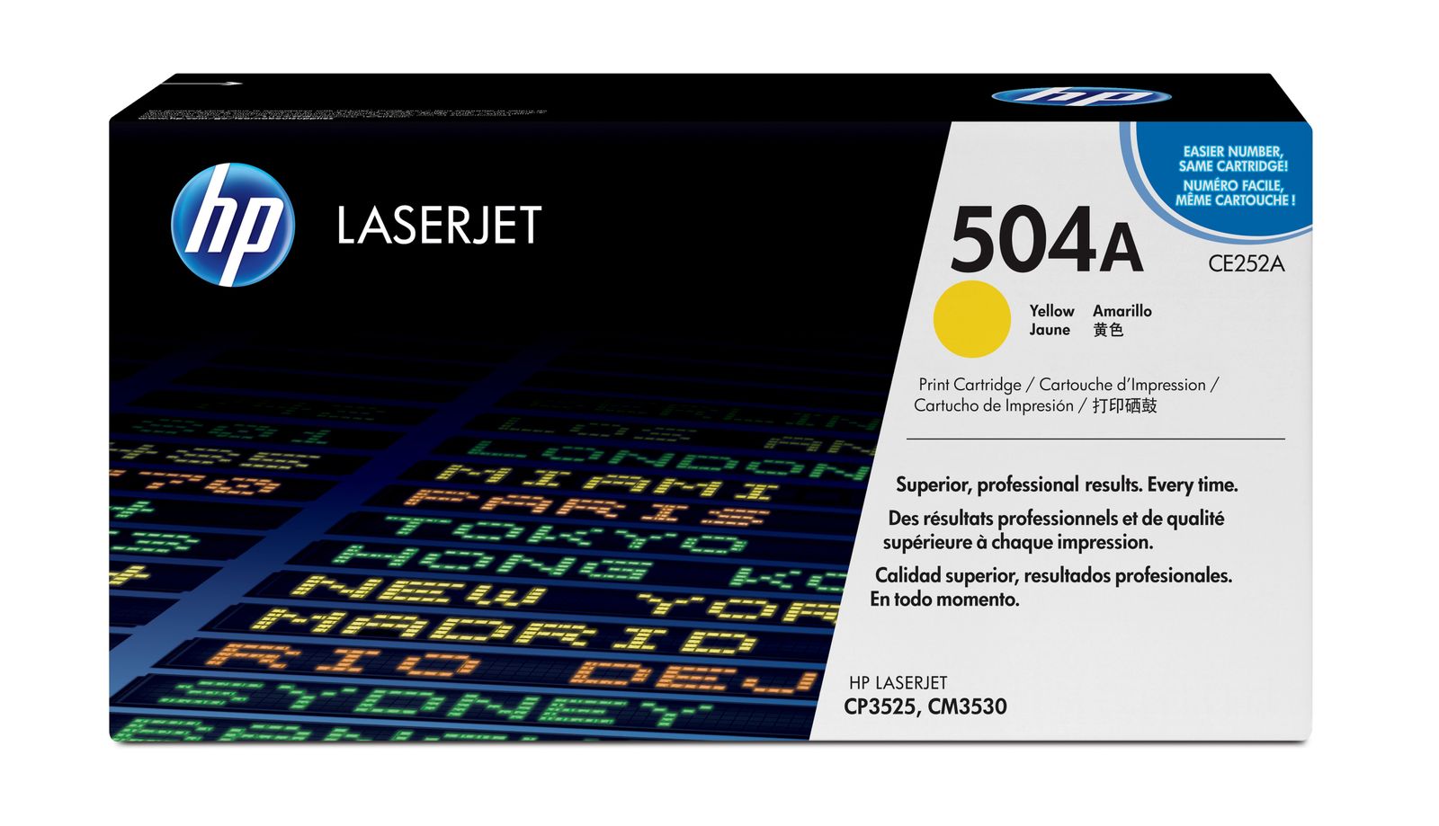 HP CP3525/CM3530 MFP YELLOW PRINT CRTG