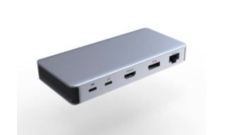 Dual Display Docking Station Midnight Blue