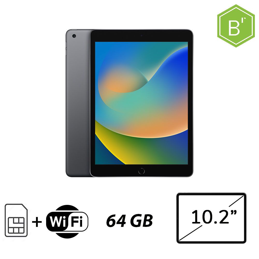 IPAD 9A GEN (2021) WI-FI CELL 64GB SG/2Y - B