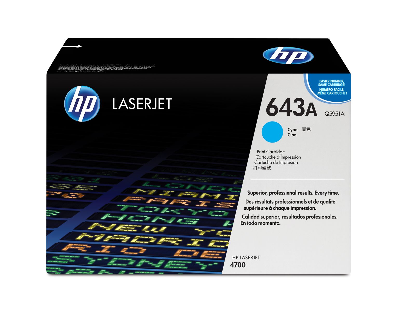 HP COLOR LASERJET 4700 CYAN CARTRIDGE