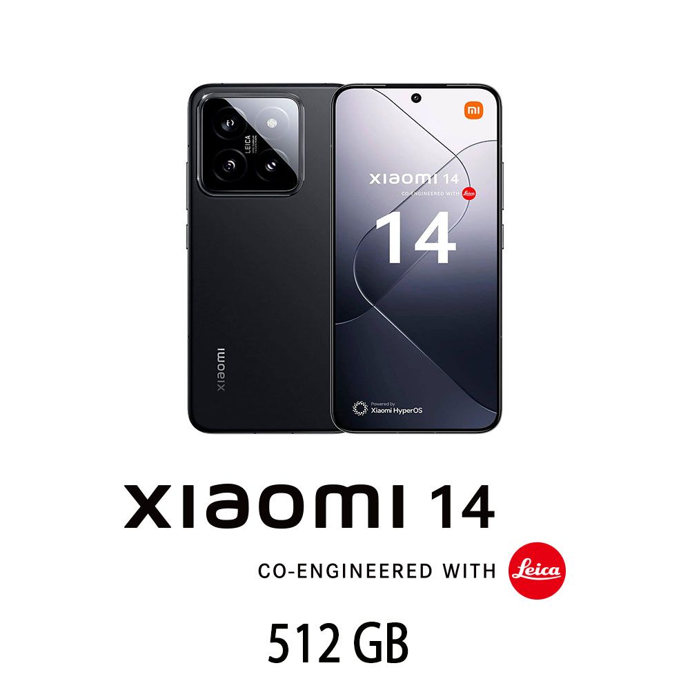 XIAOMI 14 512GB BLACK/2Y