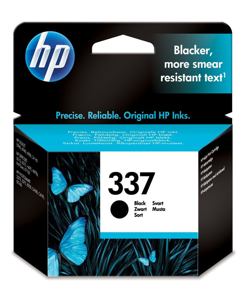 HP 337 BLACK INKJET CARTRIDGE