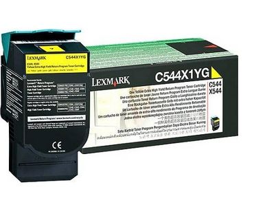 TONER LEXMARK GIALLO PER C544 X544 DA 4K