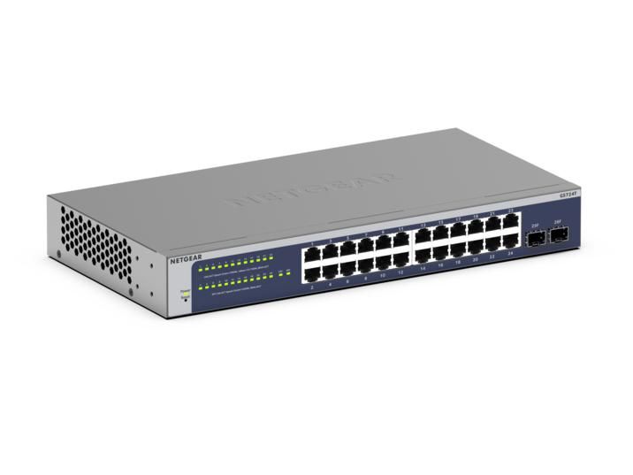 SWITCH GS724T 24 PORTE GIGABIT, 2 PORTE 1GB SFP