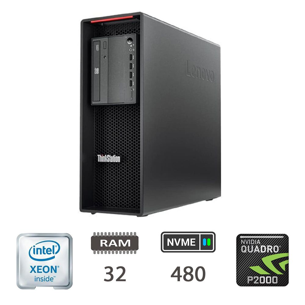 LENOVO P520 XEON W-2133/32/NVME480/P2000/W10P/2Y