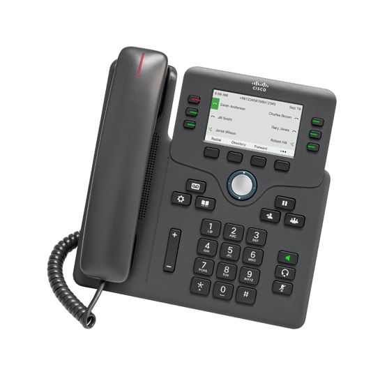 CISCO 6871 PHONE FOR MPP, COLOR