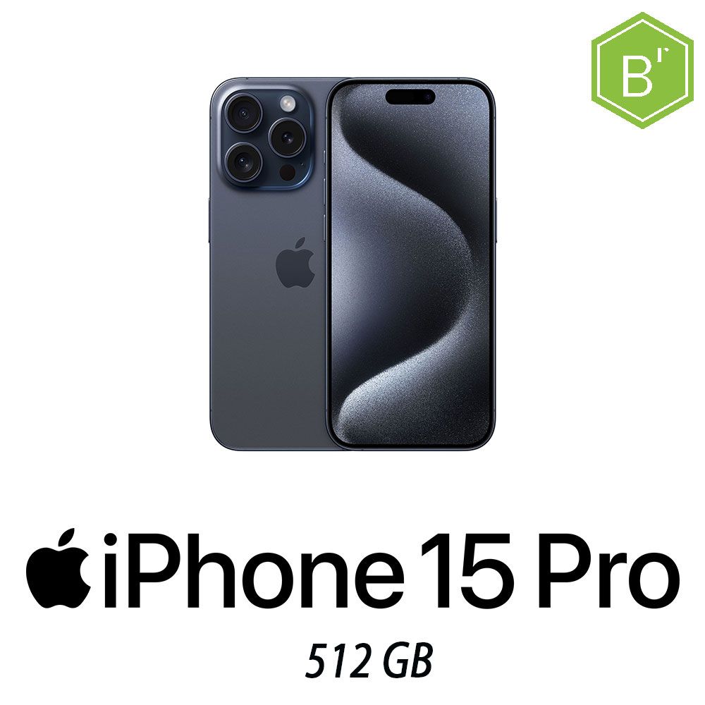 IPHONE 15 PRO 512GB BLUE TITANIUM/2Y - B