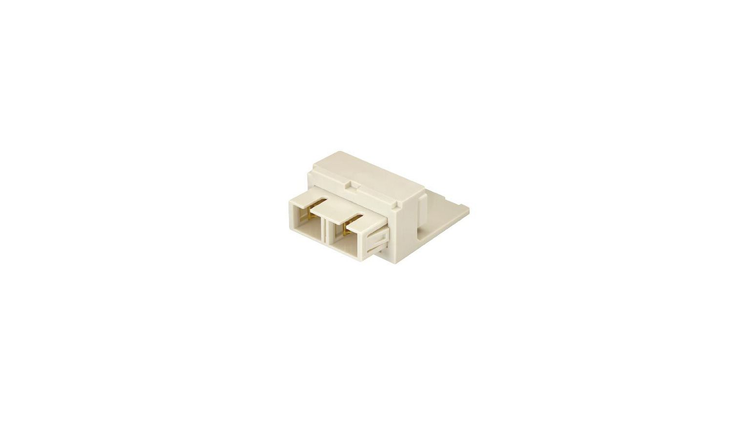 Modulo adattatore SC duplex MM Electric Ivory