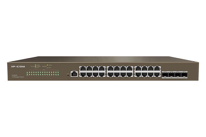 SWITCH MANAGED L3, 24 PORT G + 4 SFP 1G, PROFI