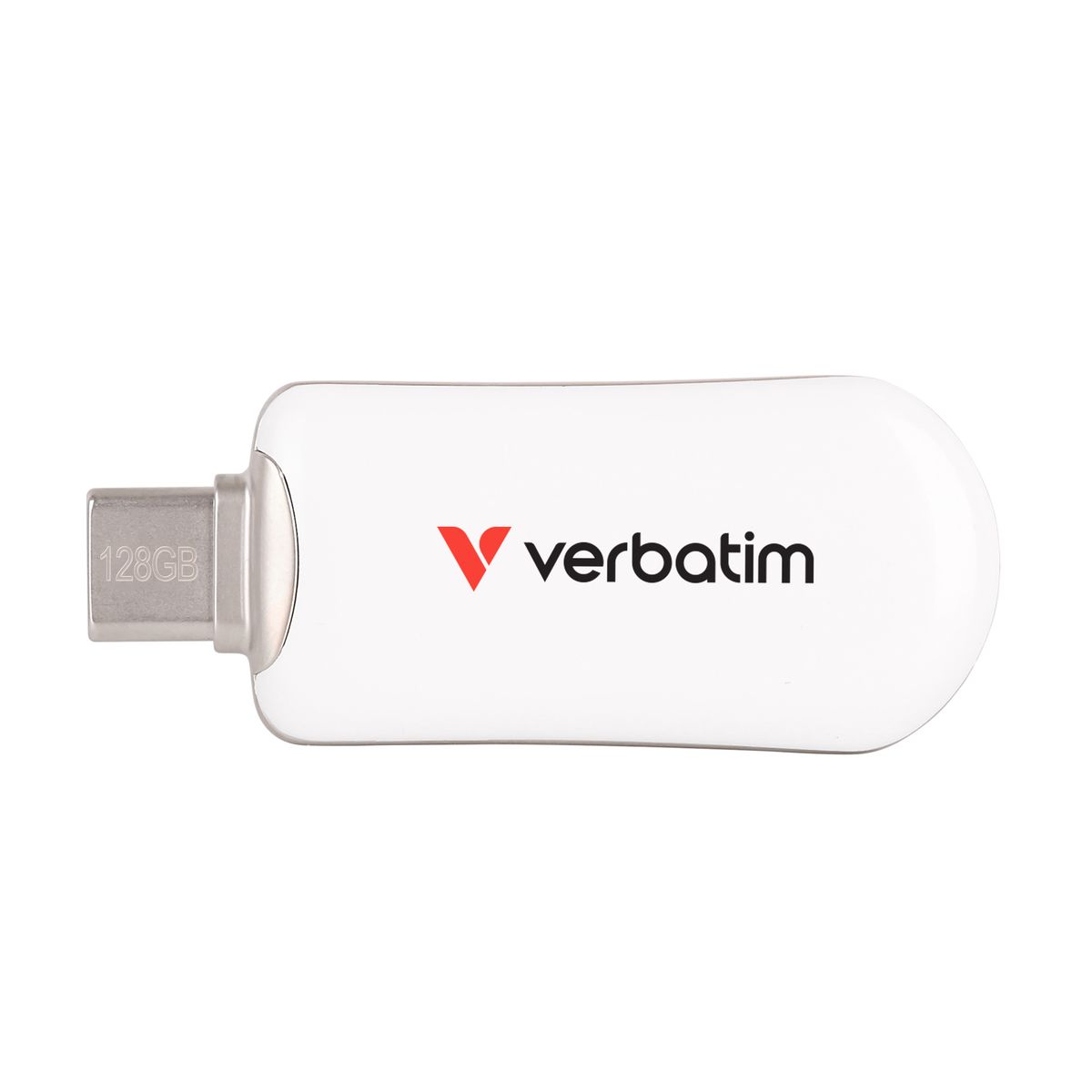 VERBATIM PLECTRA USB-C FLASH DRIVE WHITE 128GB