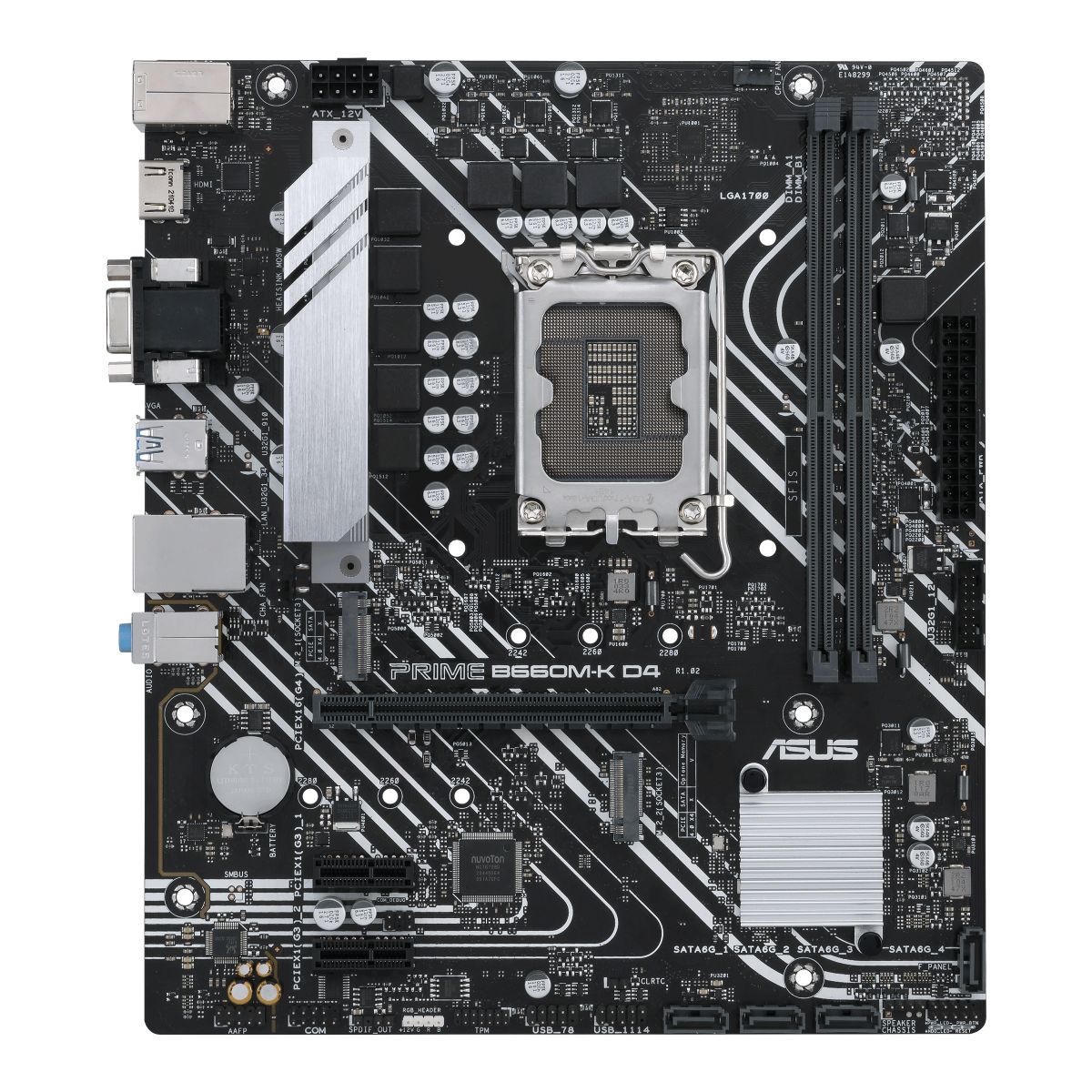 ASUS SCHEDA MADRE PRIME B660M-K D4 M-ATX