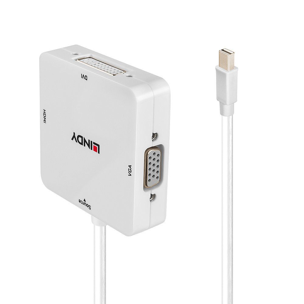 ADATTATORE MINI-DP 1.2 A HDMI 4K60/DVI/VGA