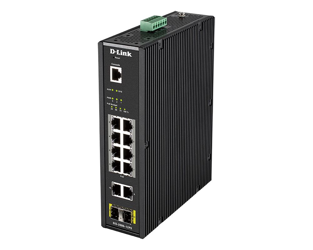 12 PORT L2 SMART MANAGED SWITCH 8 POE 240W