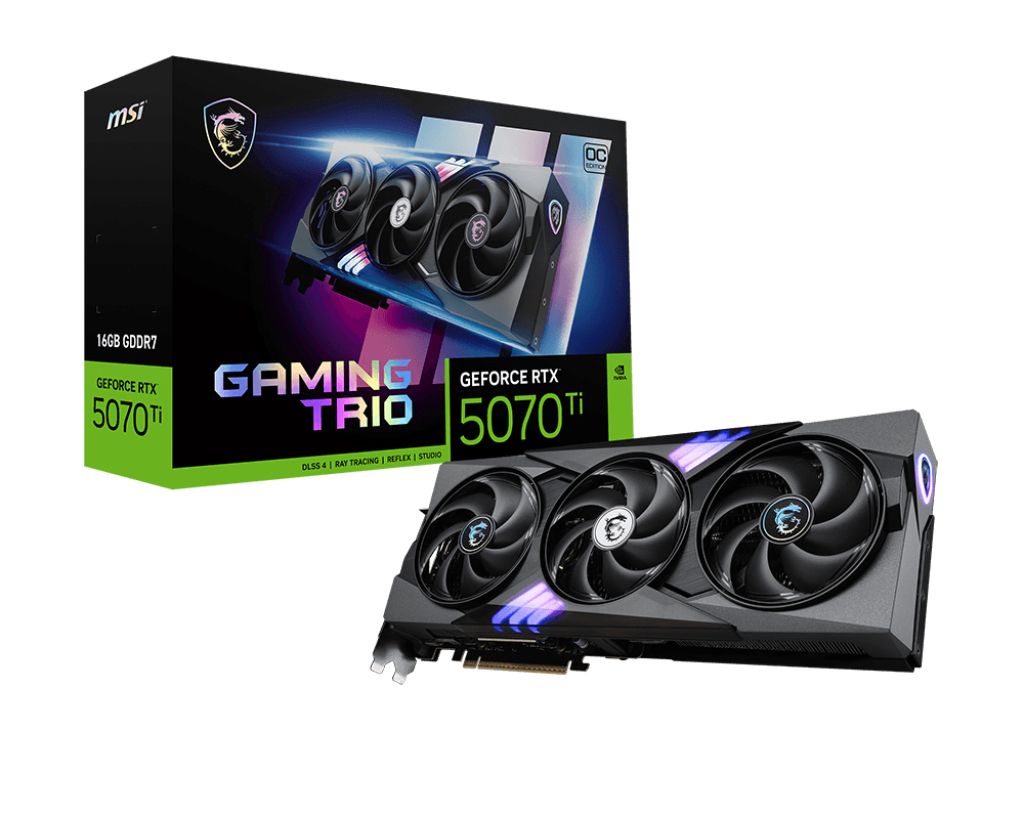 MSI VGA GEFORCE RTX 5070 TI 16G GAMING TRIO OC