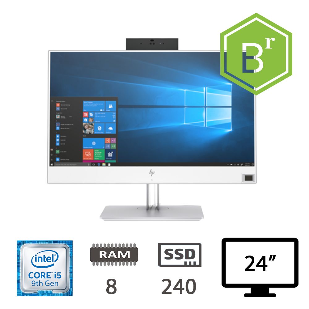 HP 800 G5 AIO HEALTH TS I5-9400/8/SSD240/24/W11P B