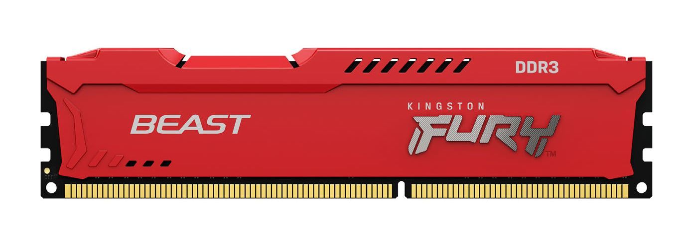 8GB 1866MHZ DDR3 CL10 DIMM (KIT OF 2) FURY BEAST