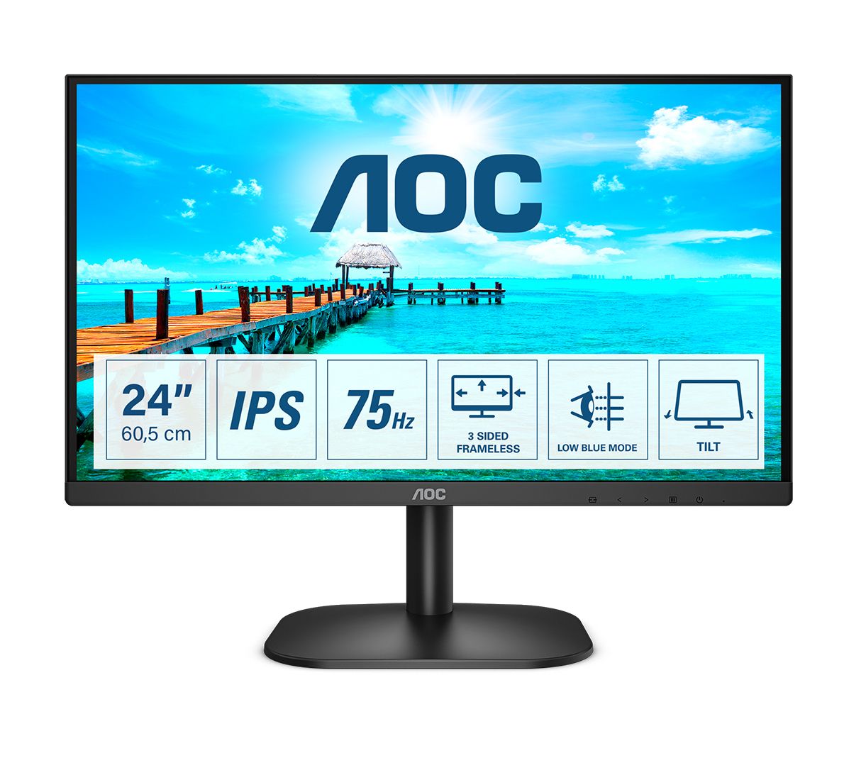 23,8 16.9 1920X1080 75HZ IPS VGA HDMI