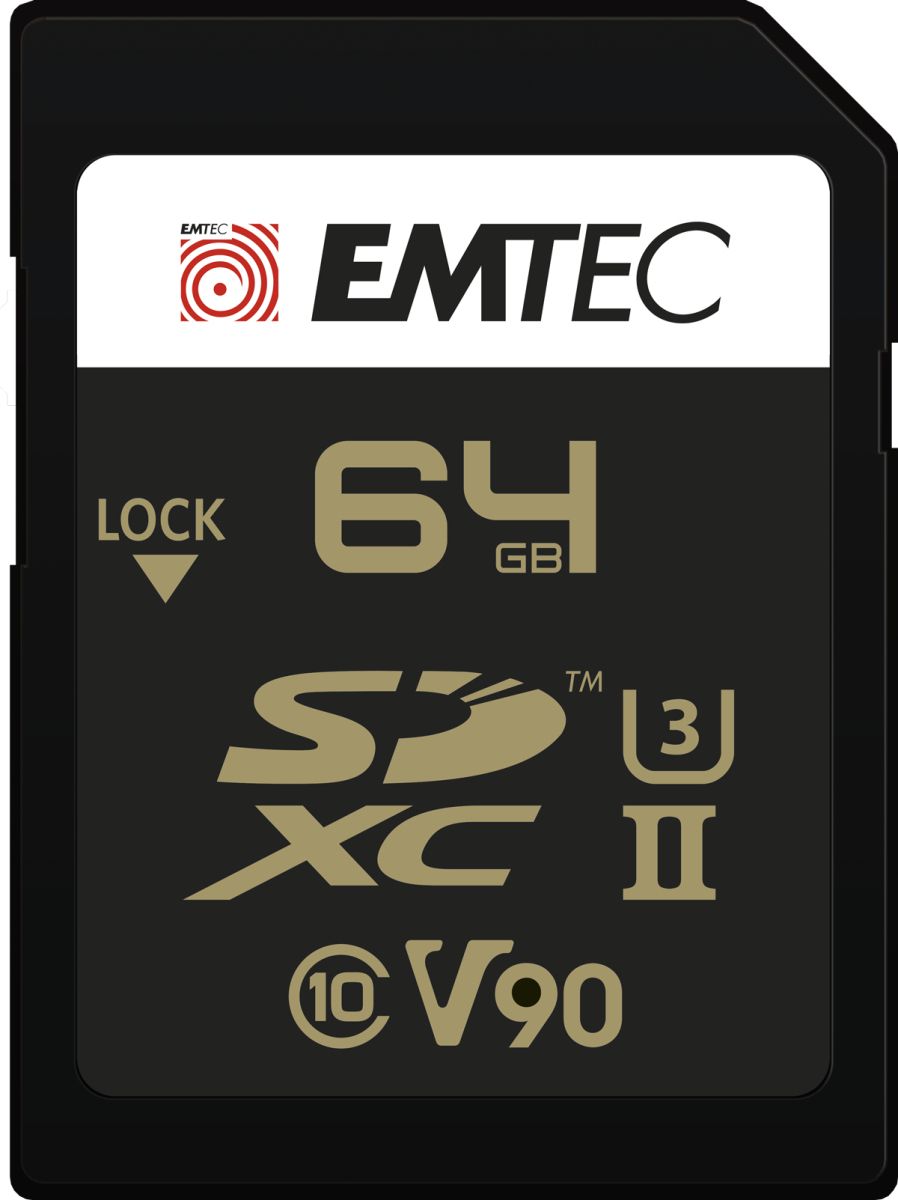 EMTEC SD 64GB UHS-II U3 V90 ULTRA PRO