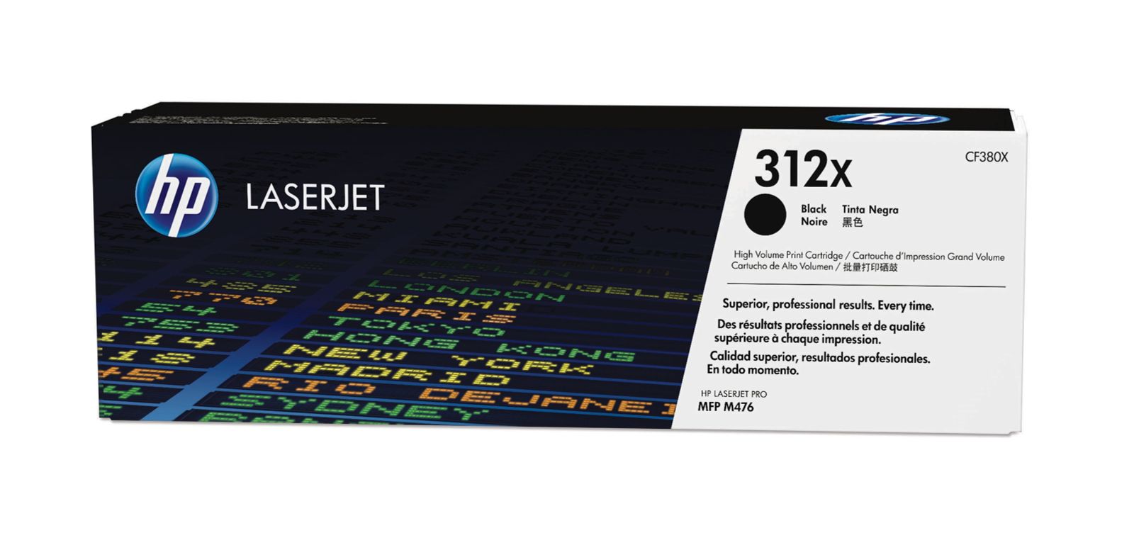 HP 312X HIGH YIELD BLACK TONER CARTRIDGE