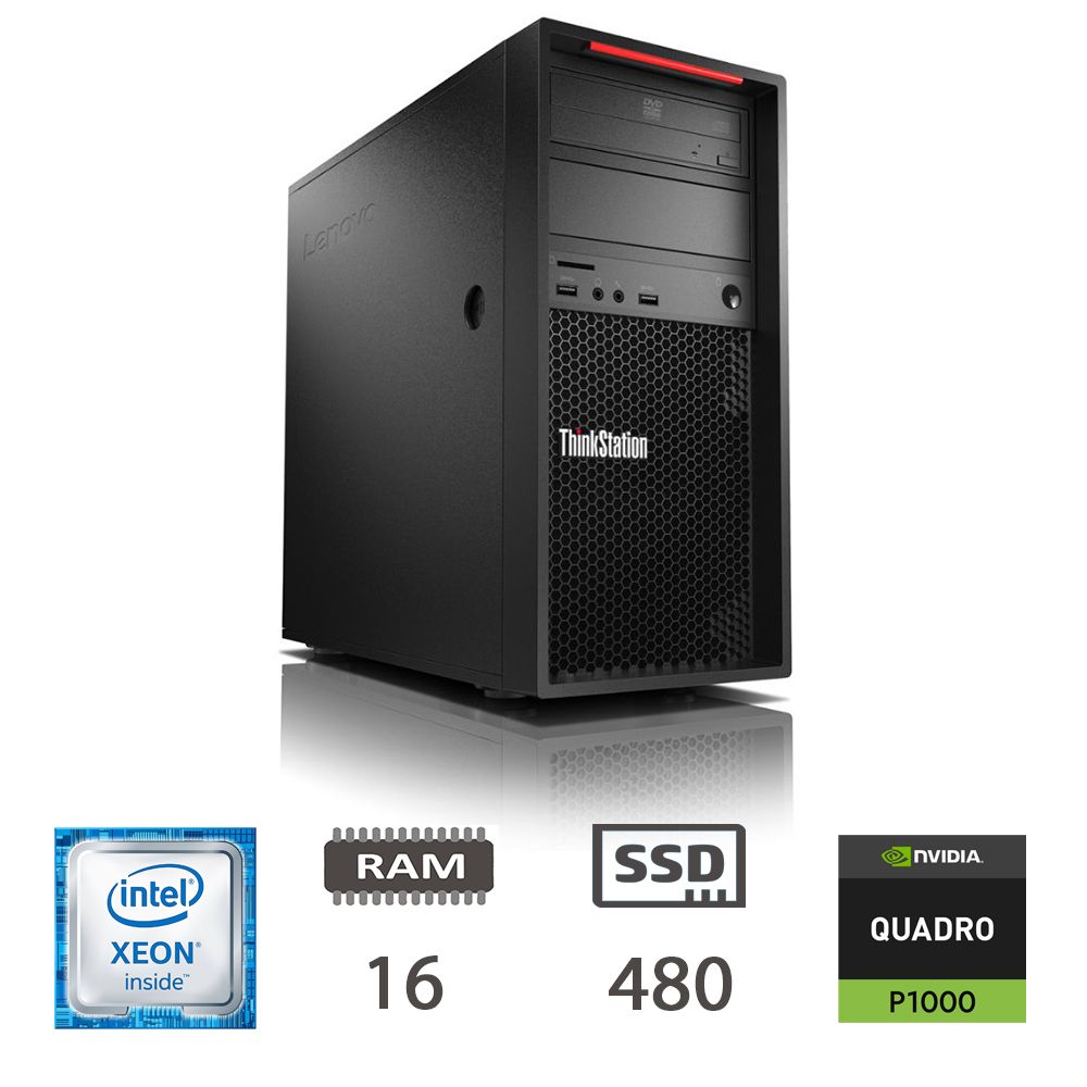 LENOVO P520C XEON W-2123/16/SSD480/P1000/W11P/2Y