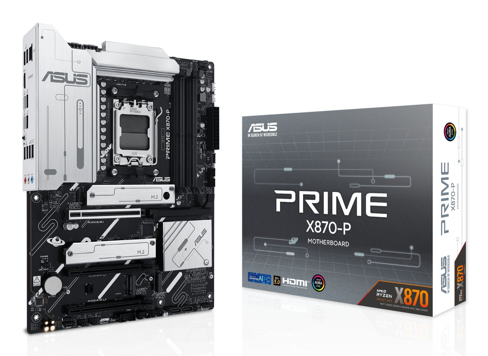 PRIME X870-P//AM5,X870,USB4,AURA,MB