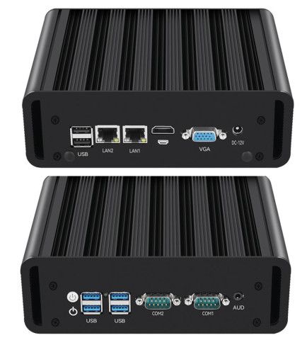 YASHI NUCKY-F INTEL N100 8/256 2XLAN, 2XCOM