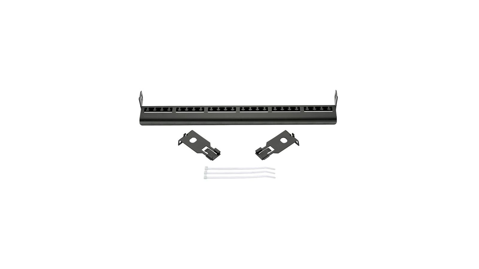 PATCH PANEL STRAIN RELIEF BAR WITH QUICK
