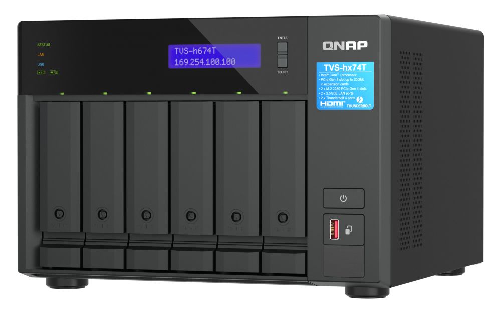 6-BAY QUTSHERO NAS TOWER I5 32GB