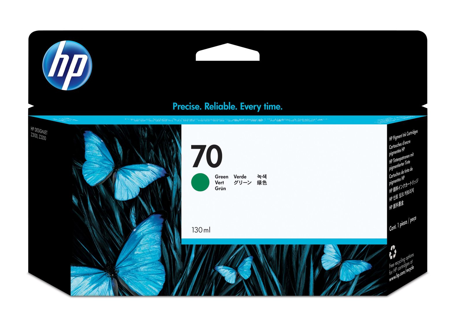 HP 70 GREEN 130 ML INK CARTRIDGE