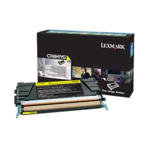 TONER LEXMARK GIALLO PER C748 DA 12K CORPORATE