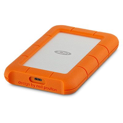 4TB LACIE RUGGED HDD USB-C