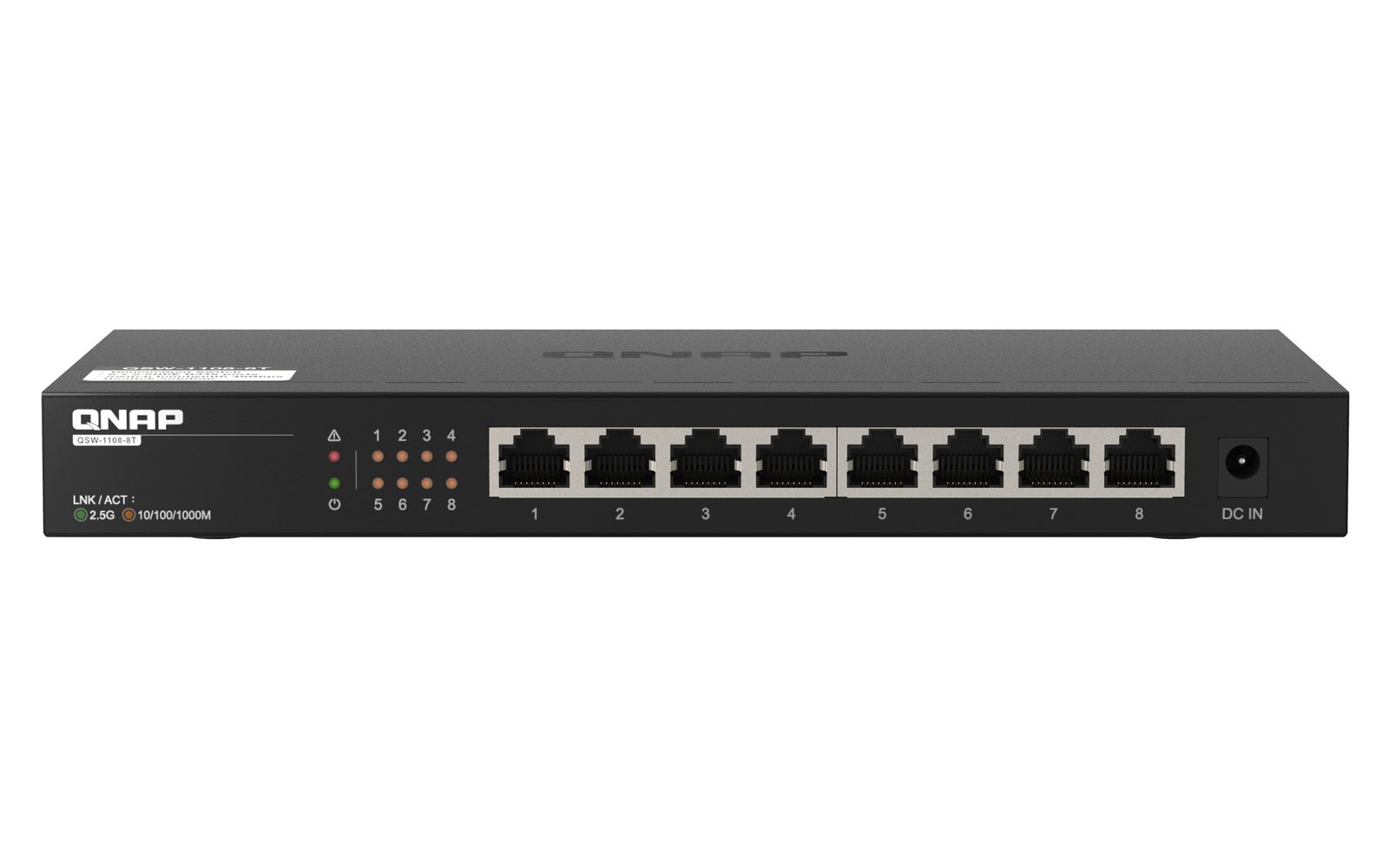 QSW-1108-8T, 8 PORT 2.5GBPS