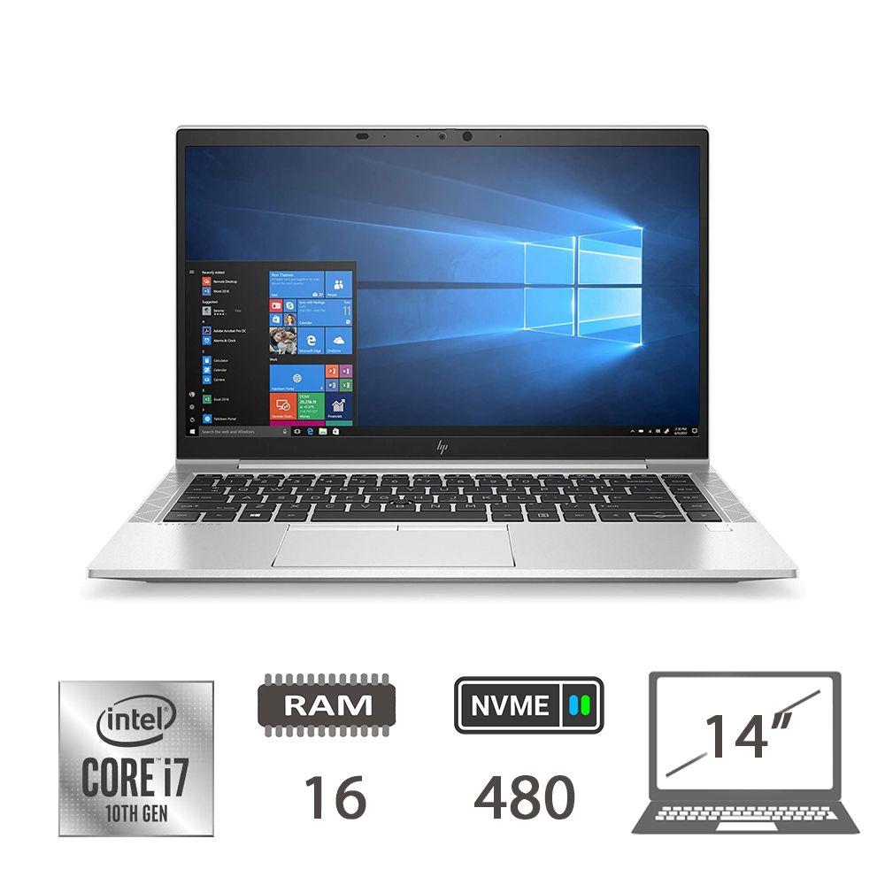 HP 840 G7 - I7-10610U/16/NVME512/14/W11P/2Y