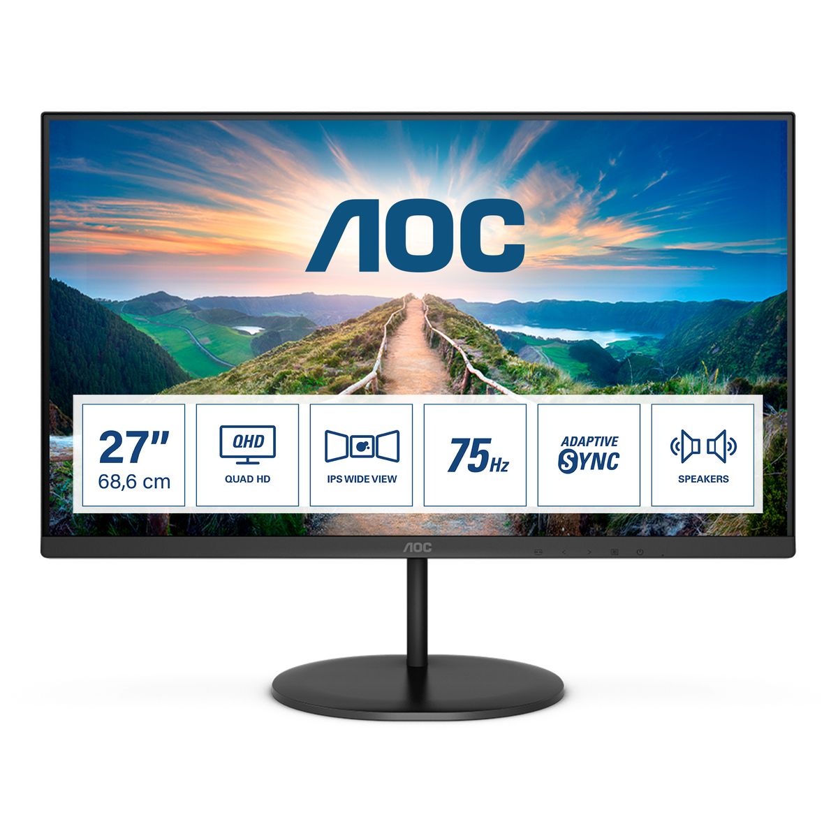 27  2560 X 1440, QUAD HD (QHD)  HDMI/DP MULTIMED