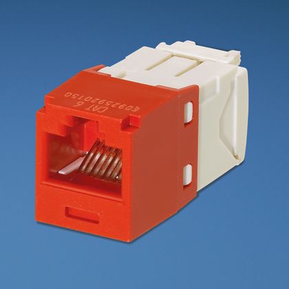 Modulo Minicom RJ45 Cat.6 UTP Rosso