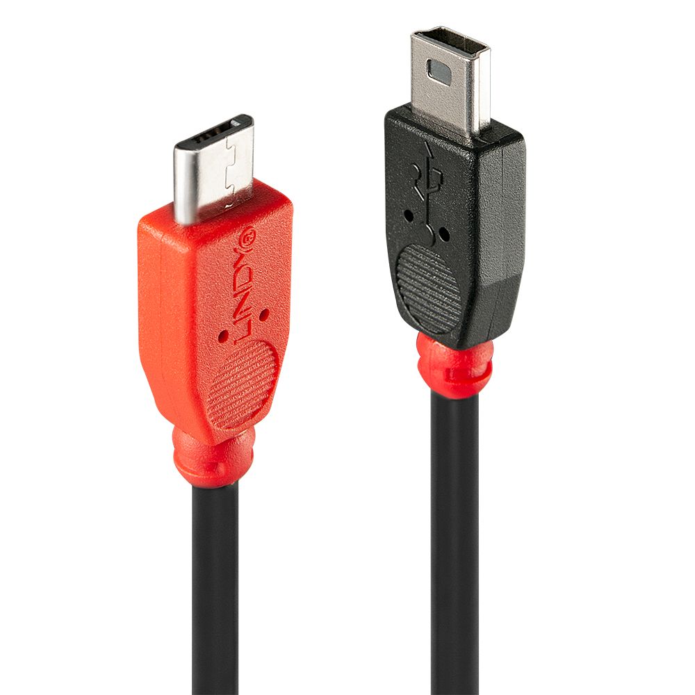 CAVO USB 2.0 TIPO MICRO-B MINI-B OTG 0 5M