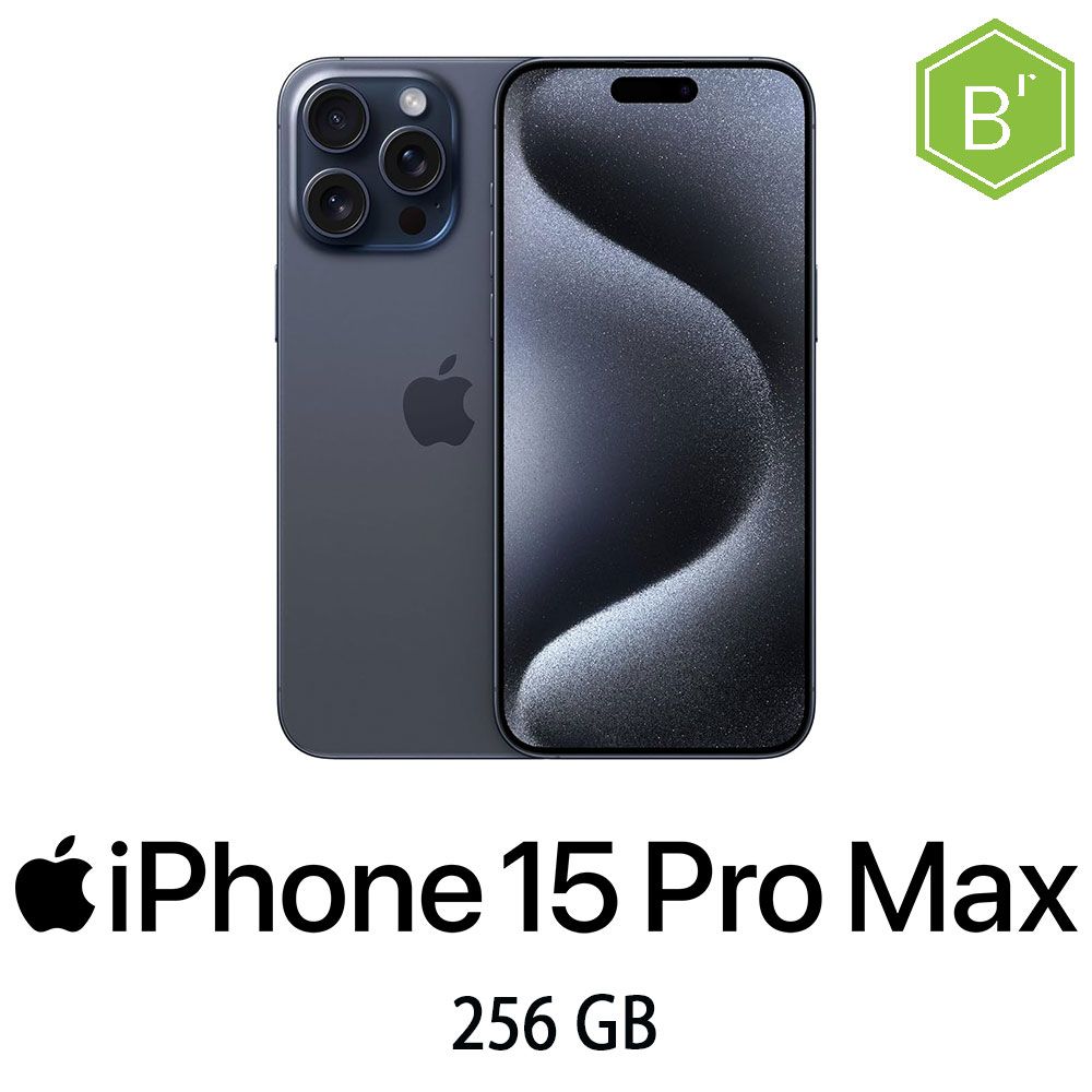 IPHONE 15 PRO MAX 256GB BLUE TITANIUM/2Y - B