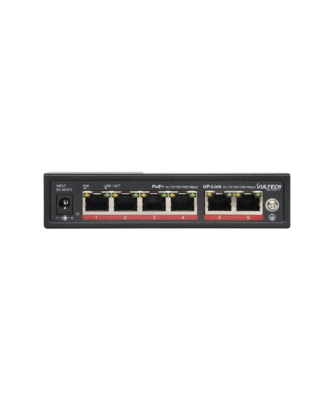 SWITCH POE+ GIGABIT 4 PORTE 10/100/1000 GE +