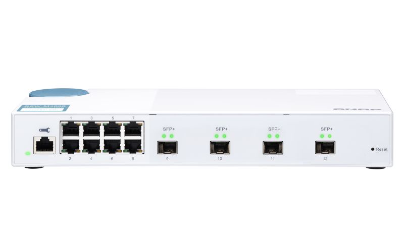 8PORT 1GBPS, 4PORT 10GBE SFP , WEB MANAGED SWITCH