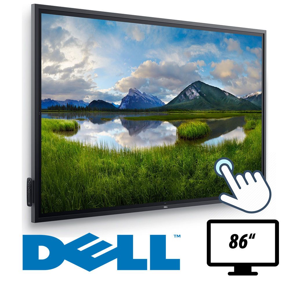 MONITOR DELL C8621QT 86 IPS TOUCH SCREEN LED 4K
