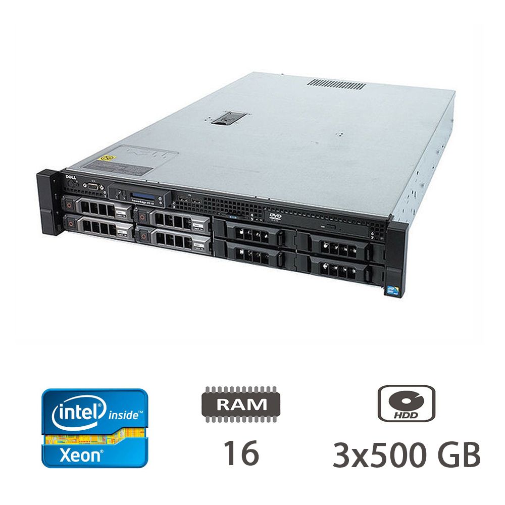 SERVER DELL R320 XEON E5-2420/16/3X500SAS/S110/3Y