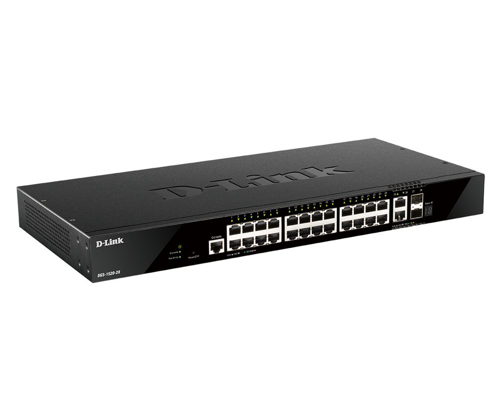24 PORTS GE + 2 10GE PORTS + 2 SFP+ MANAGED SWITCH