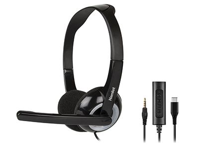 Cuffia Stereo con Microfono USB-C e Jack Combo